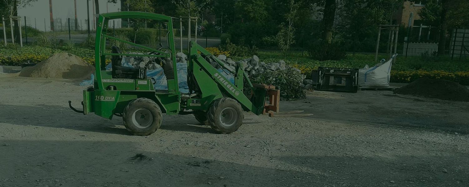 Baggerarbeiten im Raum Gütersloh Garten und